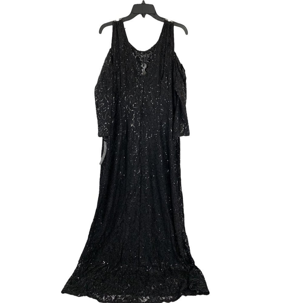 Blu Sage Women's Elegant Midnight Gown - Picture 2 of 6